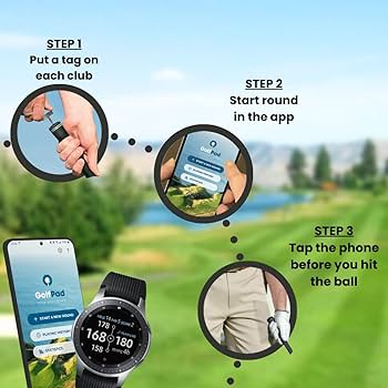GolfPad TAGS ゴルフパッド タグ 15個セット Golf Pad Tags - Powered by Golf Pad GPS
